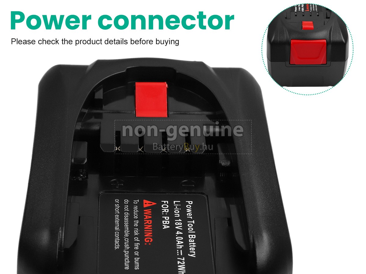 Bosch 2607336441 helyettesítő akkumulátor