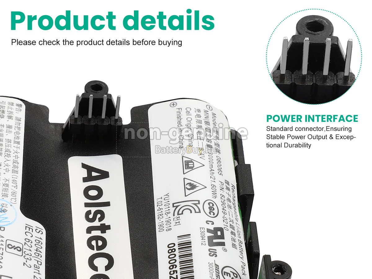 Bose 080065 helyettesítő akkumulátor