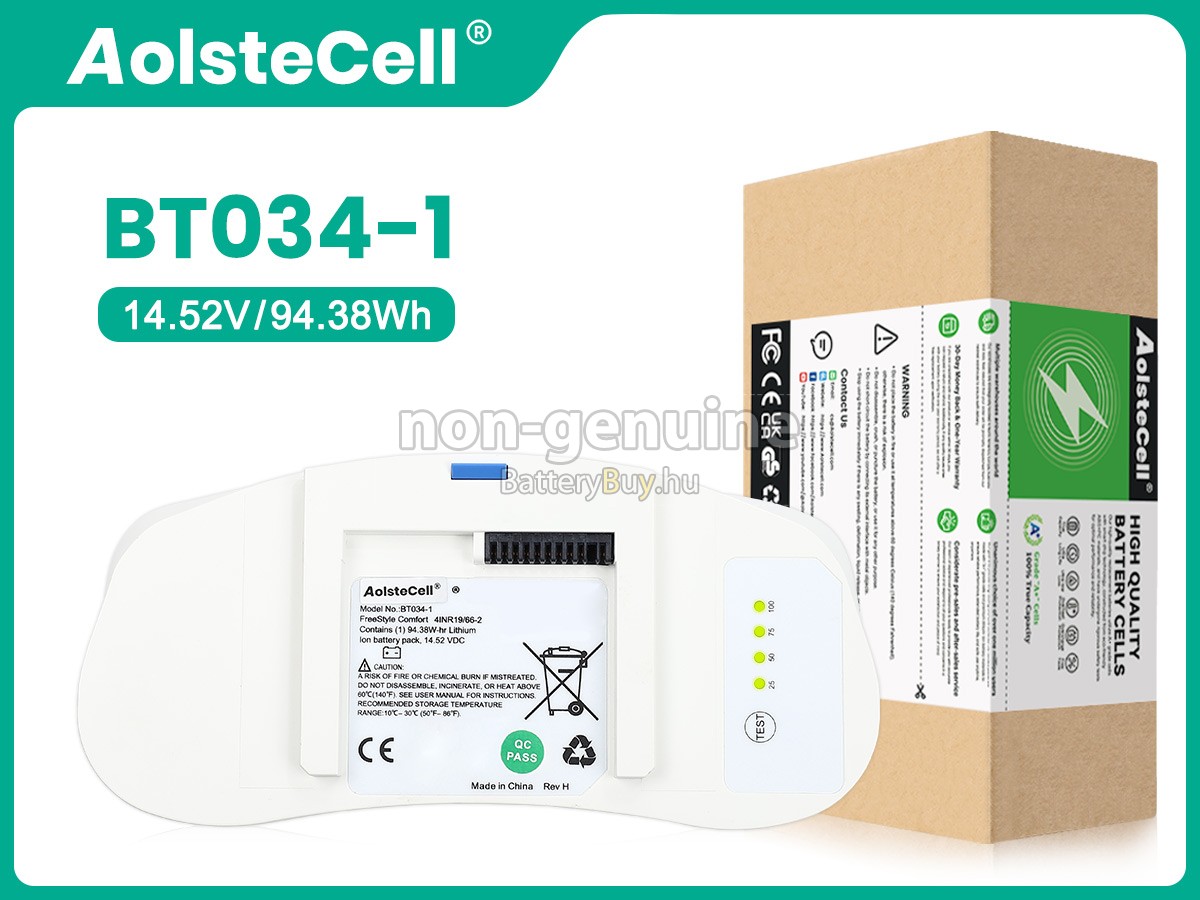 CAIRE BT034-1 helyettesítő akkumulátor
