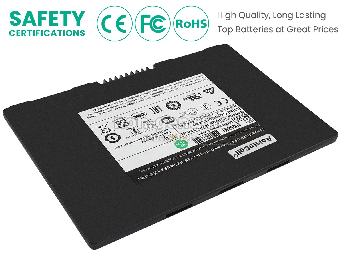 Carestream 411600071 helyettesítő akkumulátor