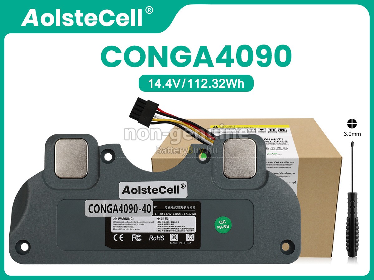 Cecotec CONGA 4490 helyettesítő akkumulátor