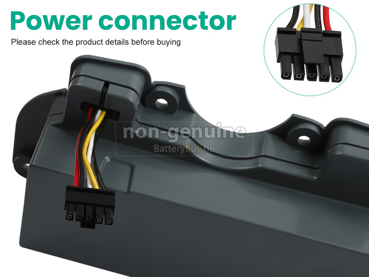 Cecotec CONGA 4490 helyettesítő akkumulátor