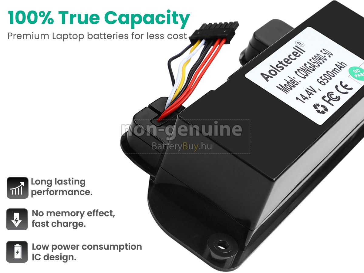 Cecotec CONGA 5090 helyettesítő akkumulátor