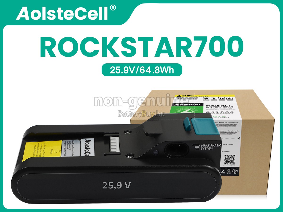Cecotec ROCKSTAR700 helyettesítő akkumulátor