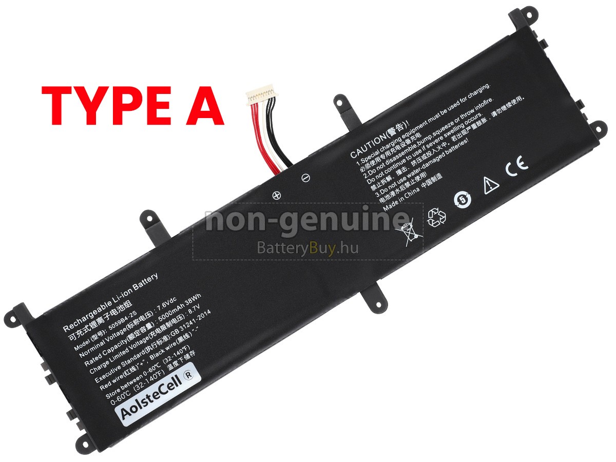 CHUWI GEMIBOOK 13.3 CWI528 helyettesítő akkumulátor