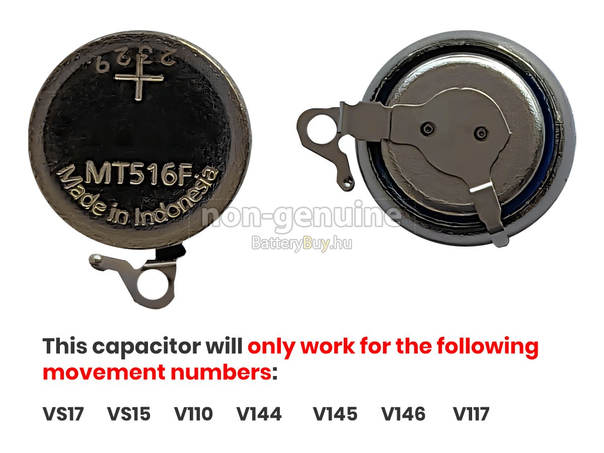 CITIZEN VS15 helyettesítő akkumulátor