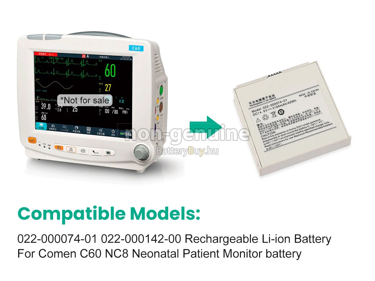 Comen LIV148C3100S01A helyettesítő akkumulátor