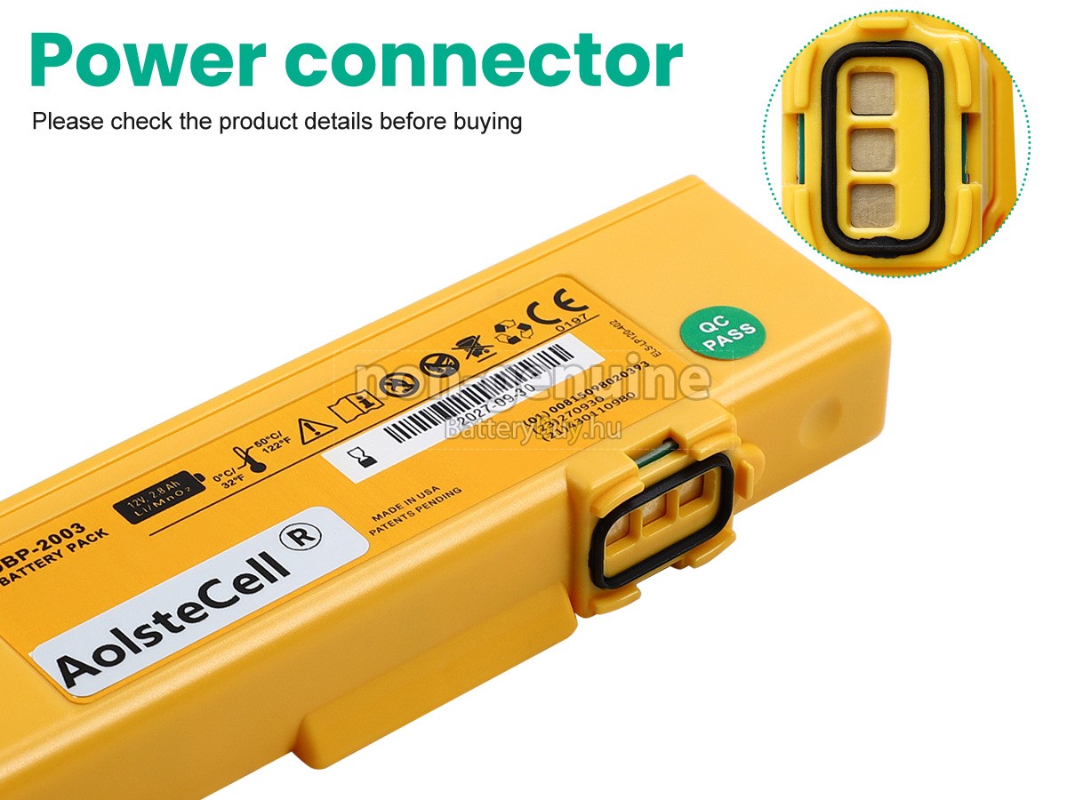 Defibtech LIFELINE PRO helyettesítő akkumulátor