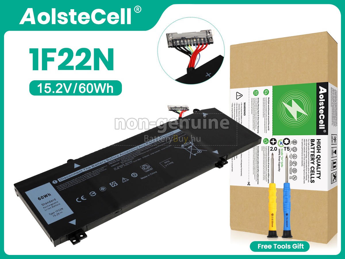 Dell 1F22N helyettesítő akkumulátor