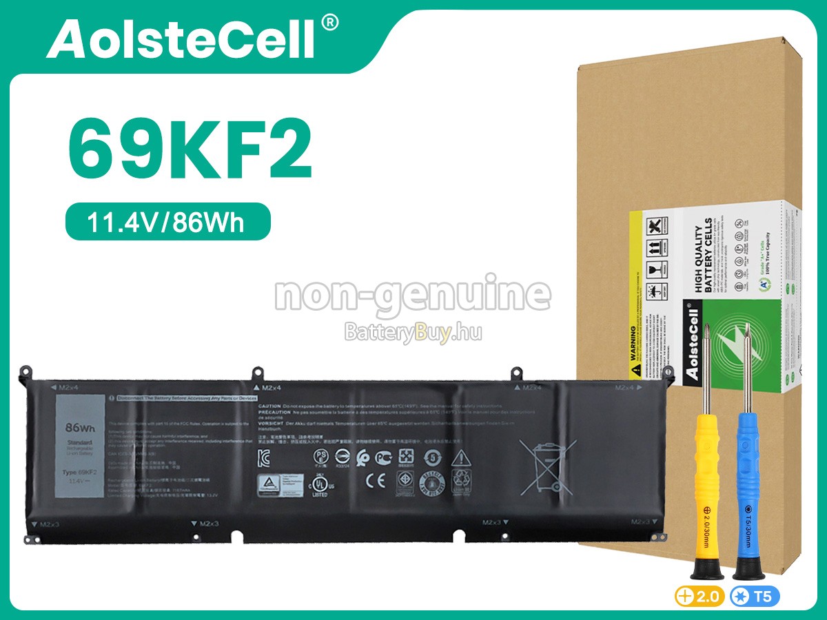 Dell 69KF2 helyettesítő akkumulátor