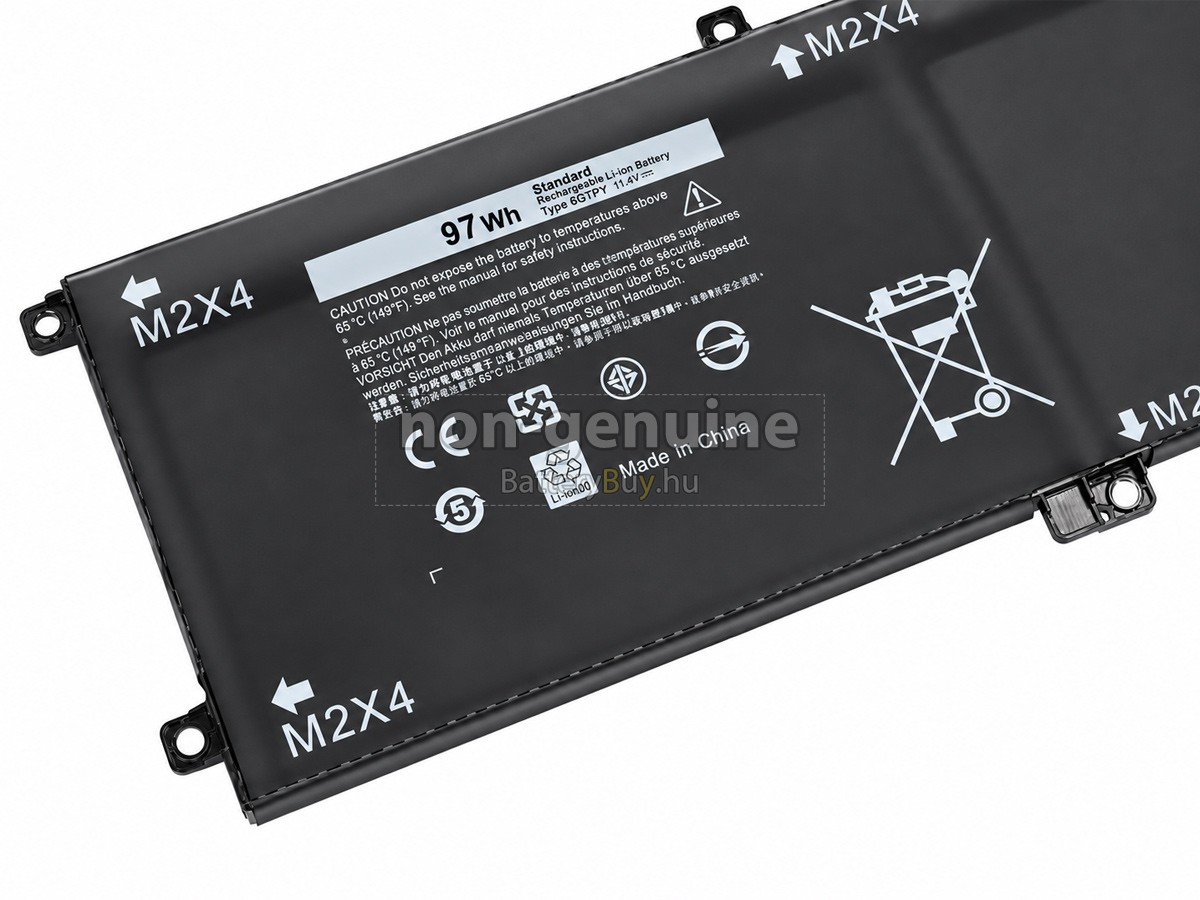 Dell P56F001 helyettesítő akkumulátor