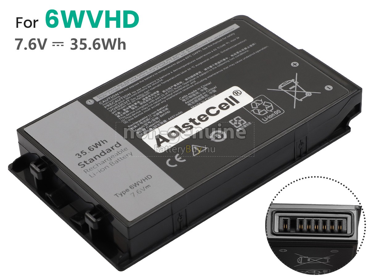 Dell VDDJY helyettesítő akkumulátor