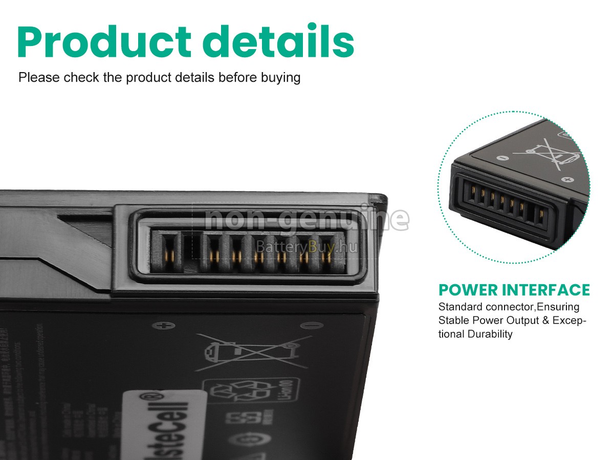 Dell VDDJY helyettesítő akkumulátor