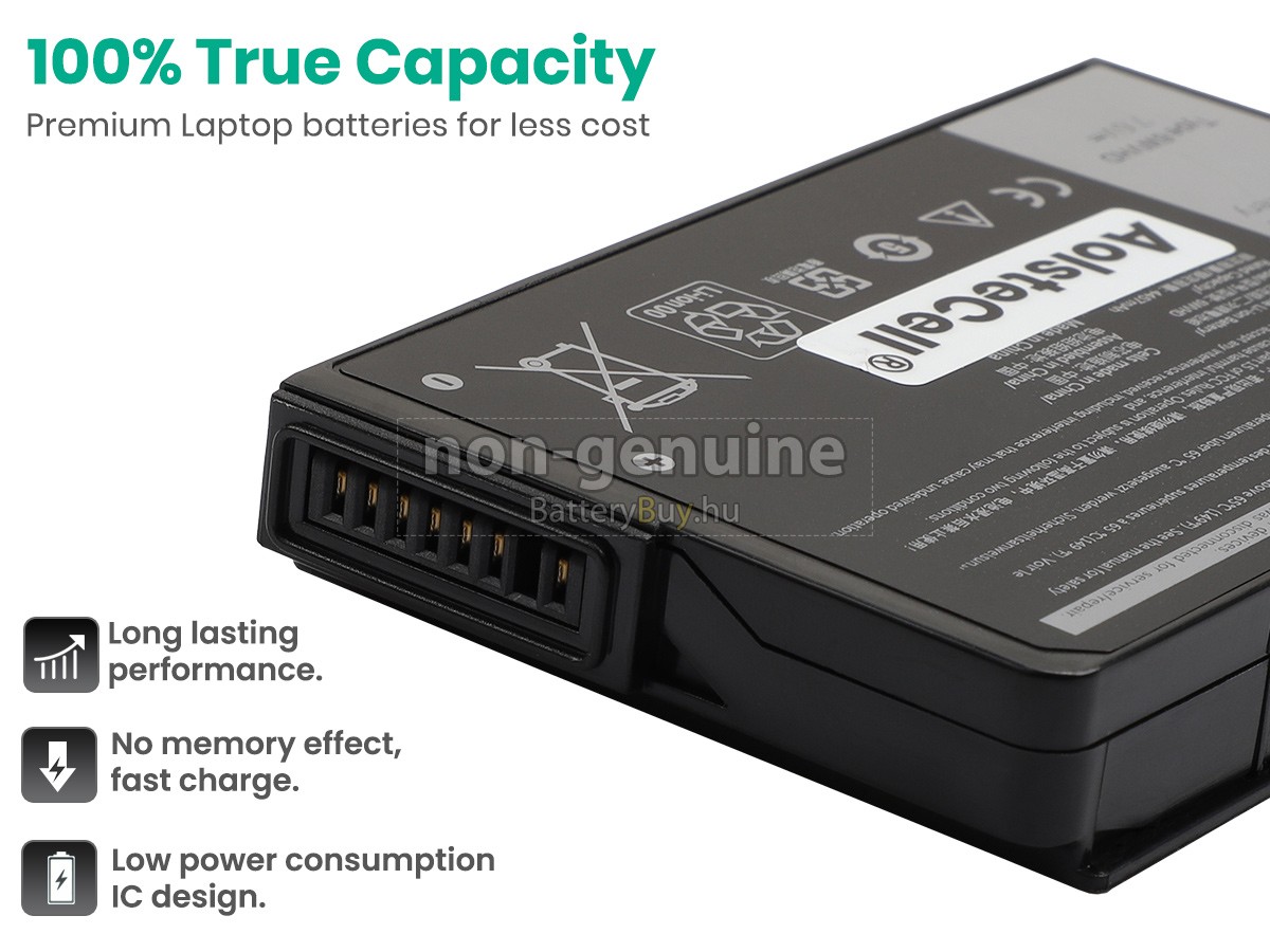 Dell VDDJY helyettesítő akkumulátor