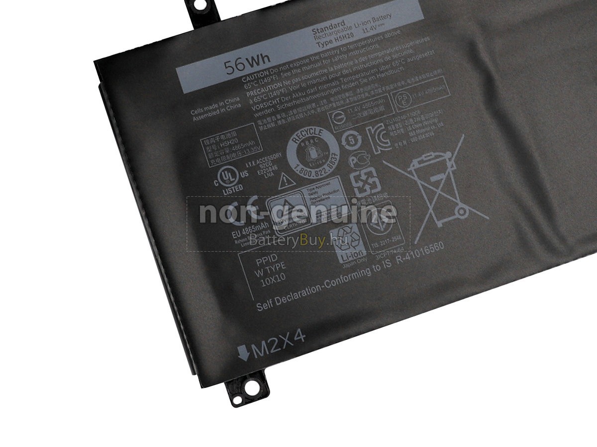 Dell XPS 15-9560-R1845 laptop helyettesítő akkumulátor