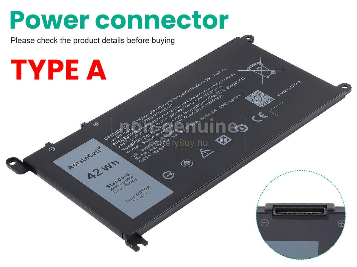 Dell Inspiron 14 7000 helyettesítő akkumulátor