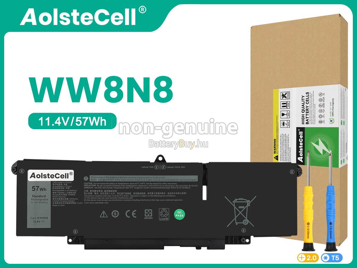 Dell P175G helyettesítő akkumulátor