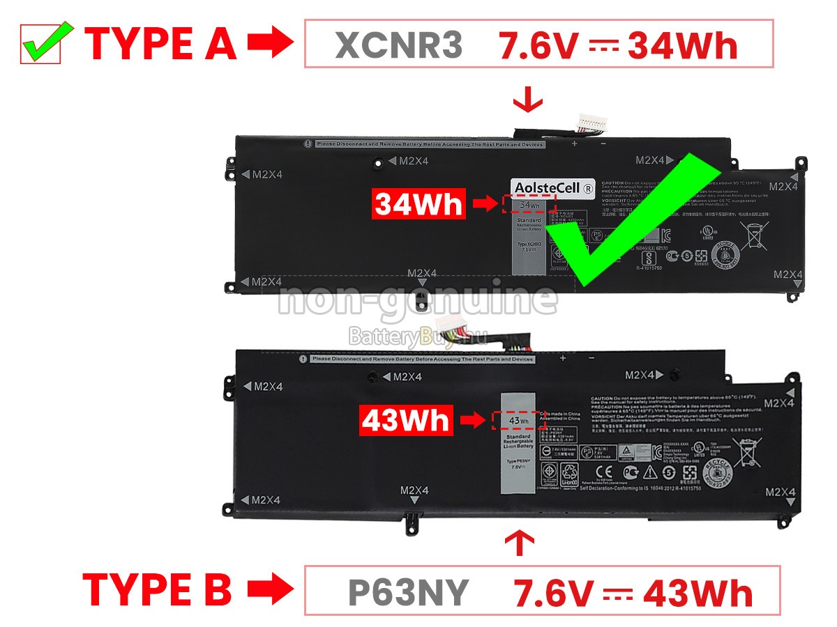 Dell Latitude 7370 helyettesítő akkumulátor