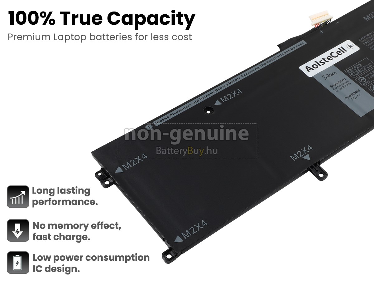 Dell Latitude 7370 helyettesítő akkumulátor