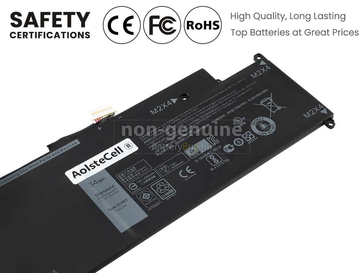 Dell Latitude 7370 helyettesítő akkumulátor
