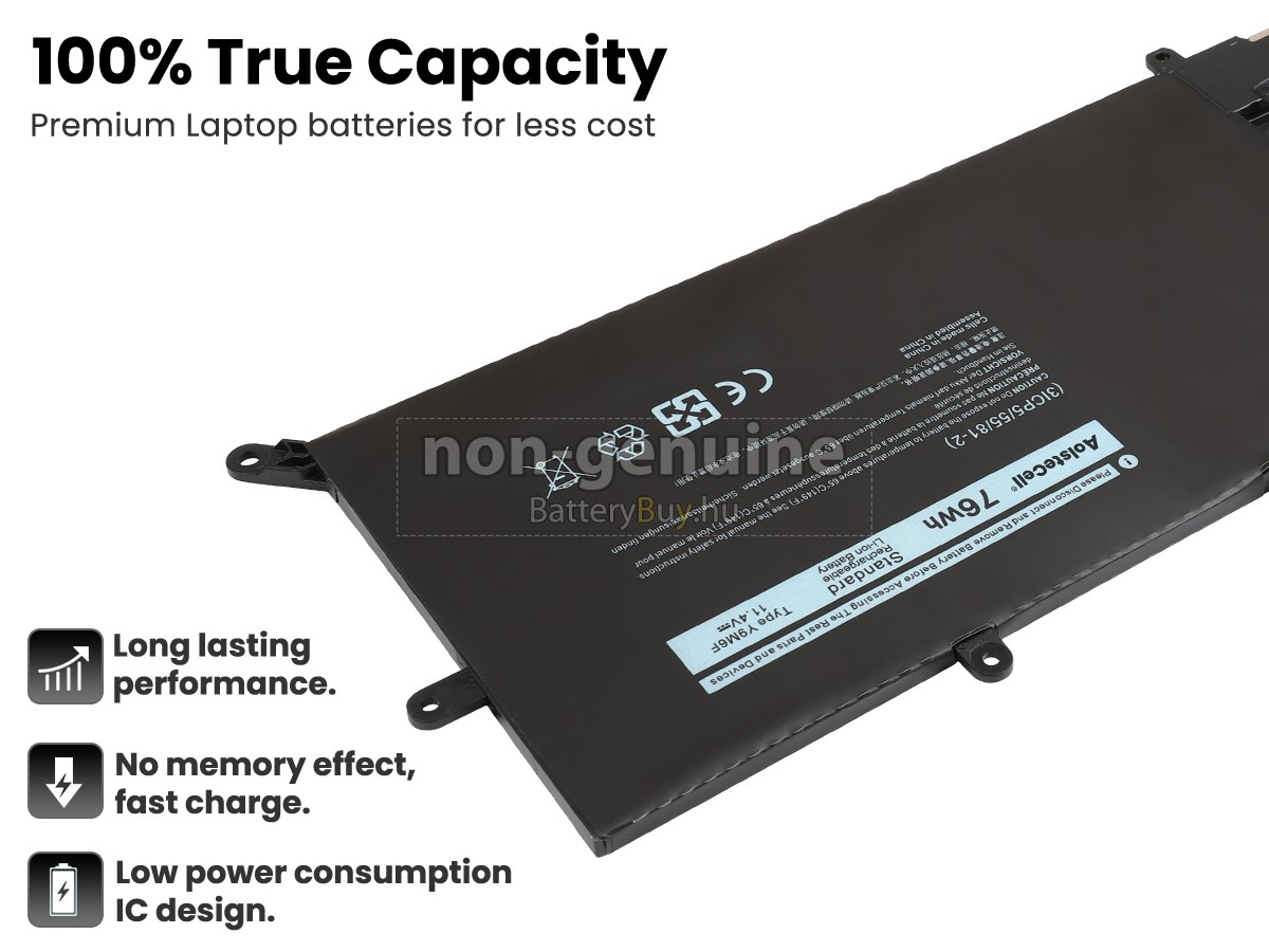 Dell Alienware M17 R2 P41E helyettesítő akkumulátor