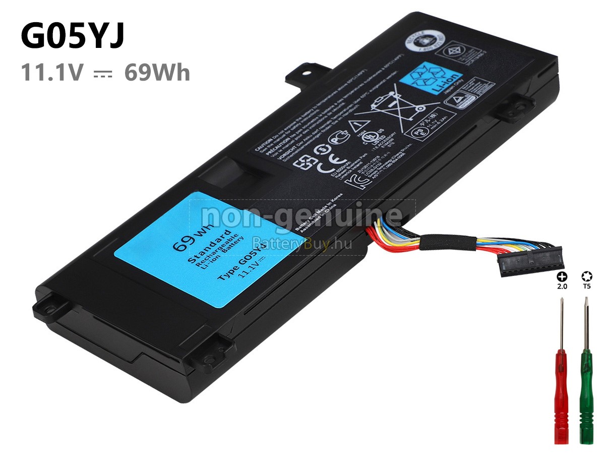 Dell Alienware M14X R4 laptop helyettesítő akkumulátor