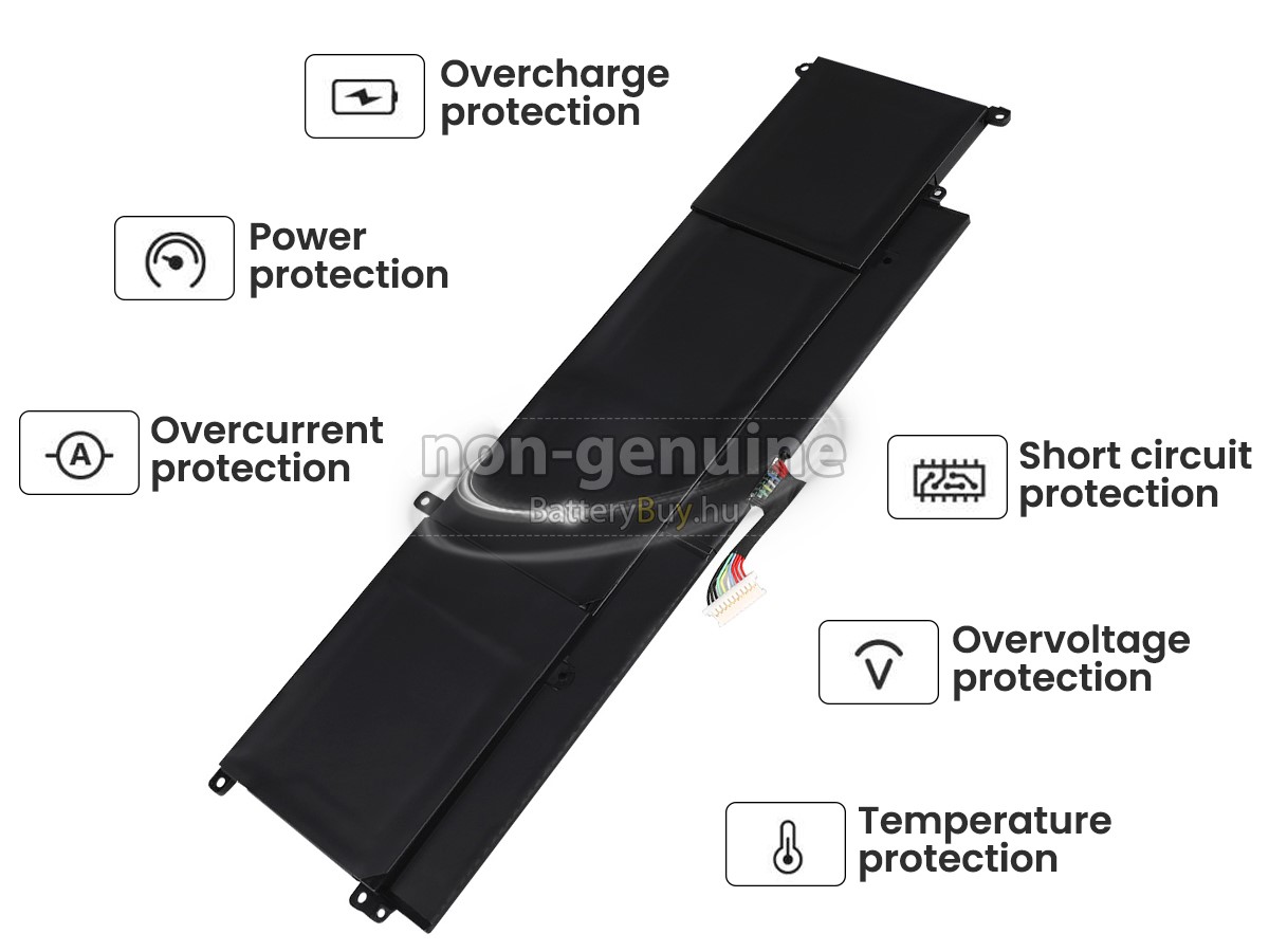 Dell Latitude 7370 helyettesítő akkumulátor