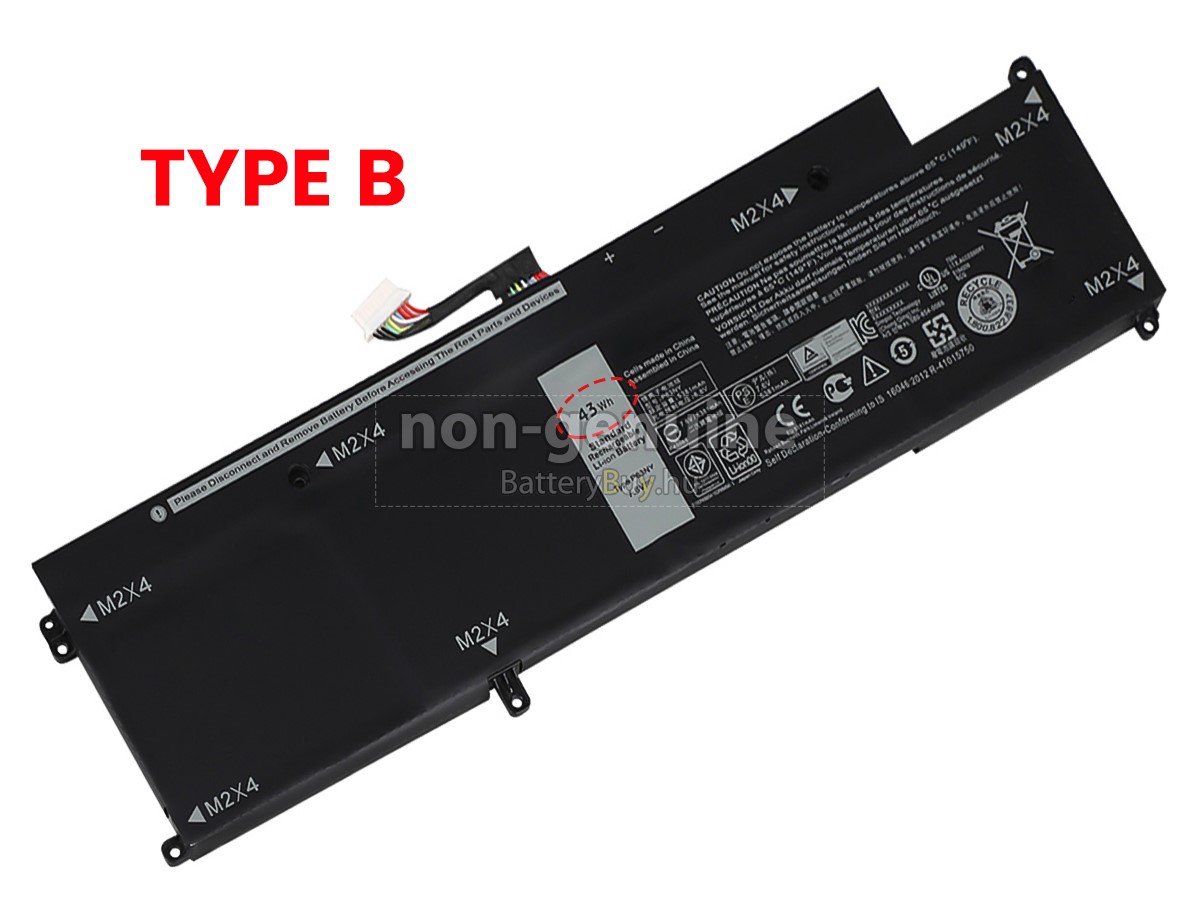 Dell Latitude 7370 helyettesítő akkumulátor