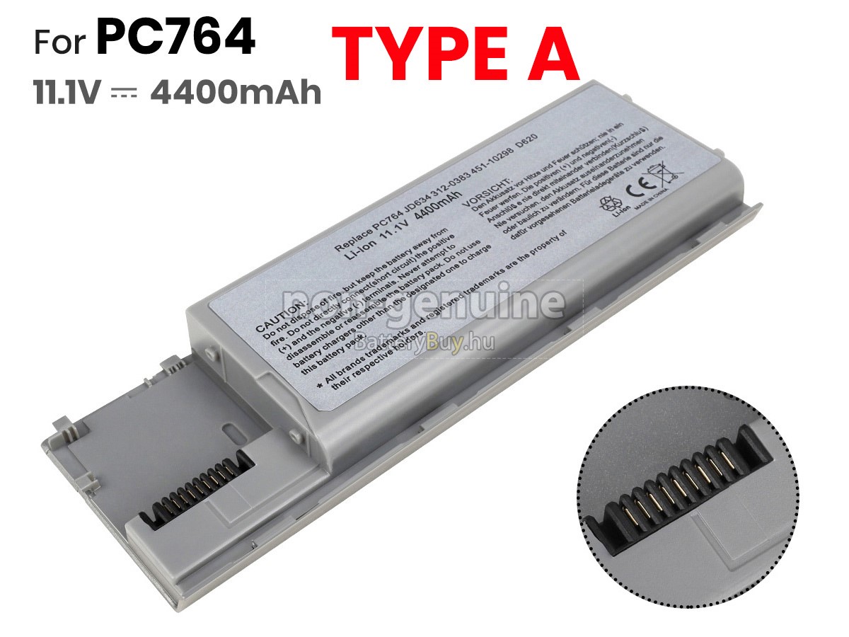 Dell Latitude D630 ATG helyettesítő akkumulátor