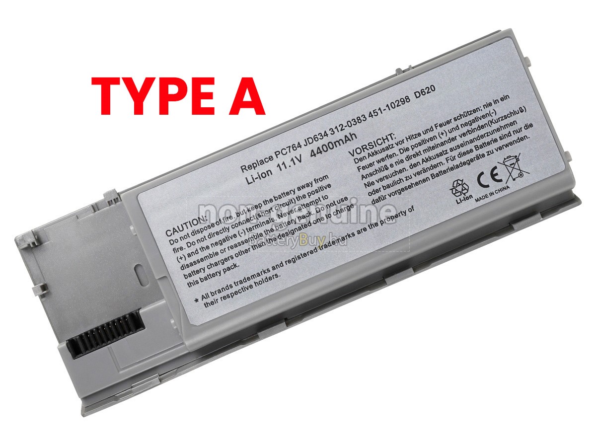 Dell Latitude D630 ATG helyettesítő akkumulátor