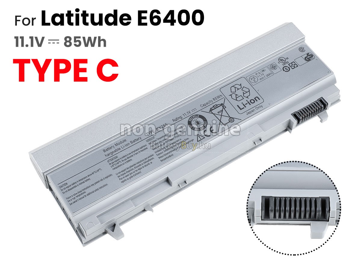 Dell Latitude E6410 helyettesítő akkumulátor