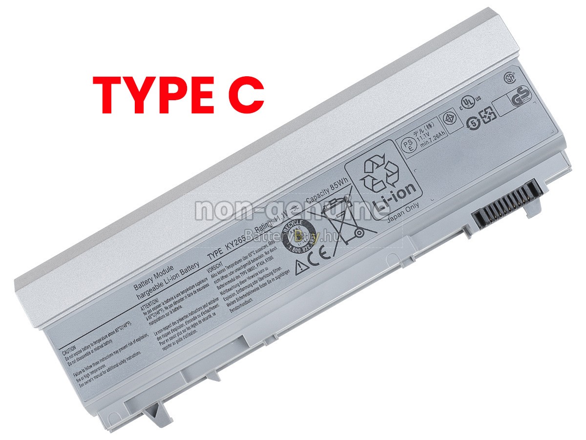 Dell Latitude E6410 helyettesítő akkumulátor