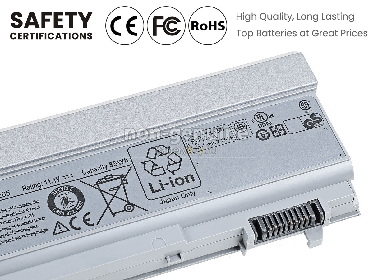 Dell Latitude E6410 helyettesítő akkumulátor