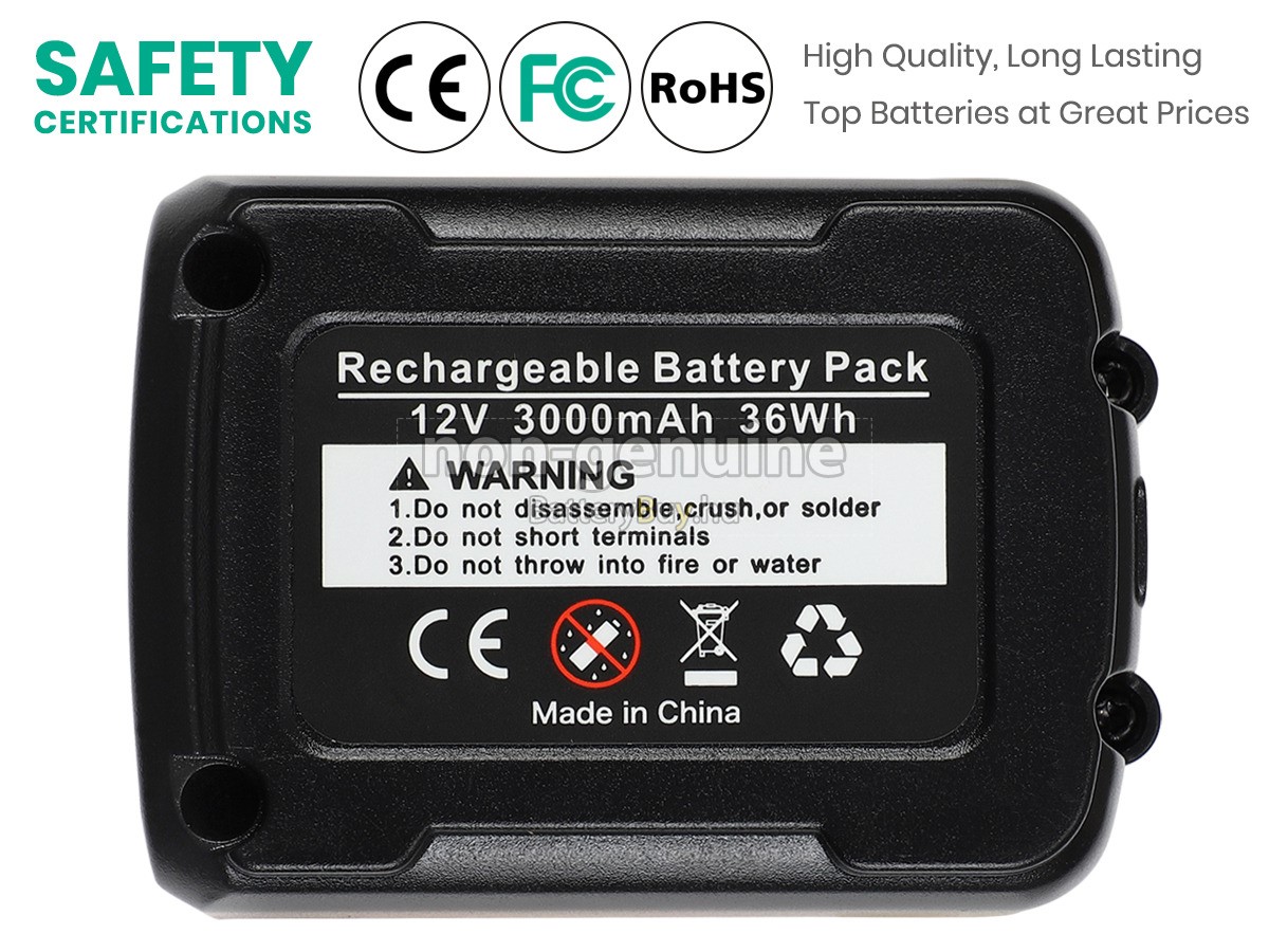 DeWALT DCB115 helyettesítő akkumulátor