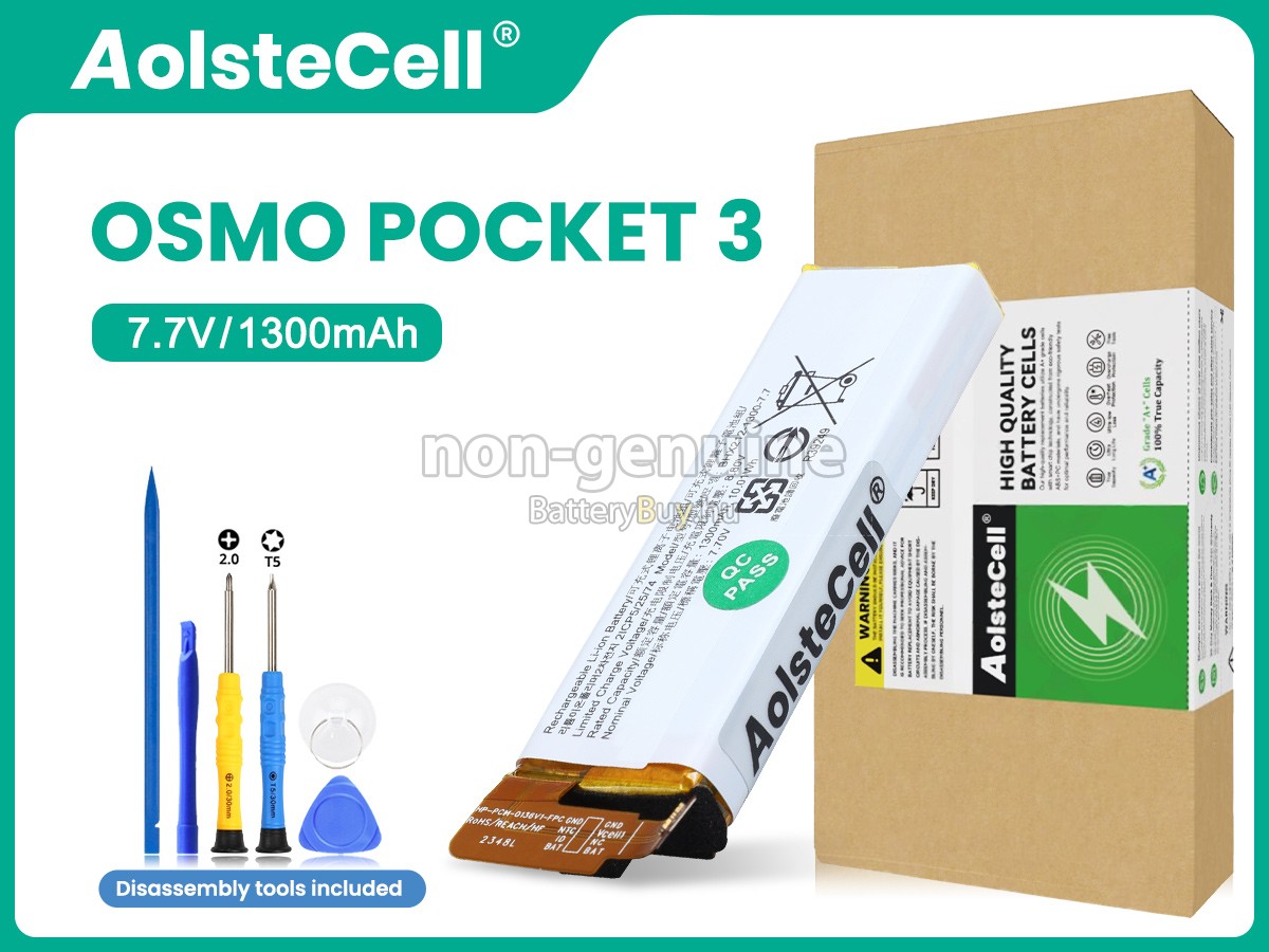 DJI OSMO POCKET 3 helyettesítő akkumulátor