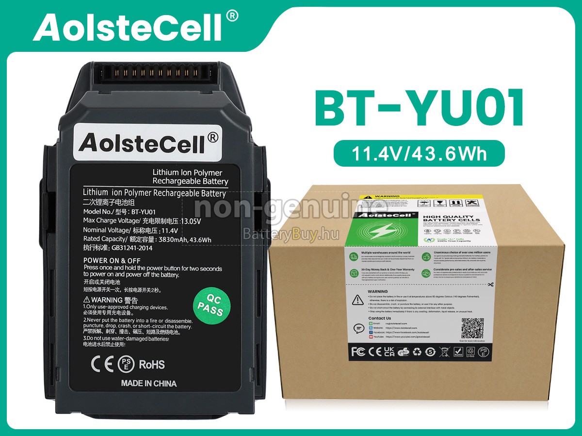 DJI FB1-3830MAH-11.4V helyettesítő akkumulátor