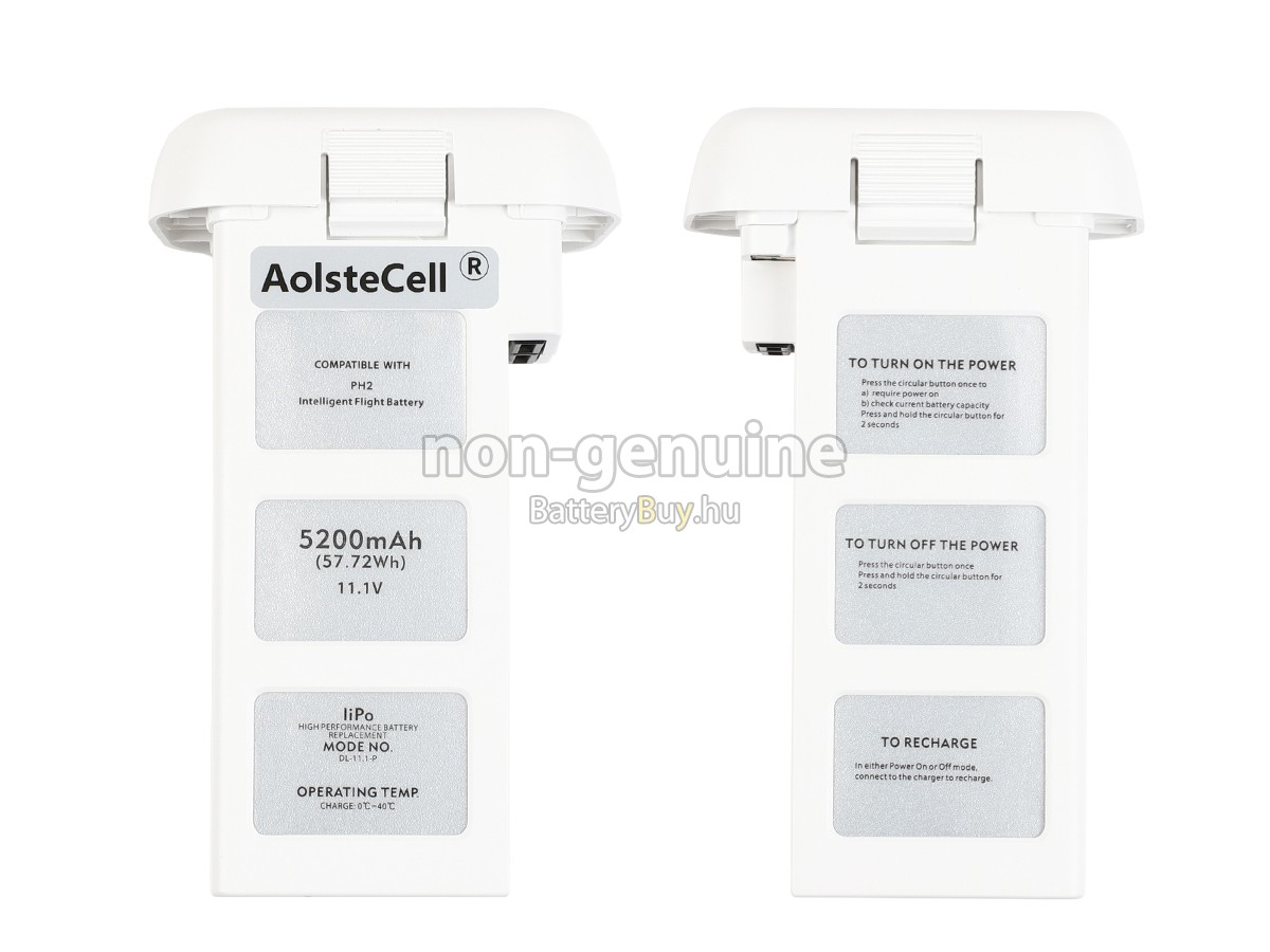 DJI 733496-5200MAH-11.1V helyettesítő akkumulátor