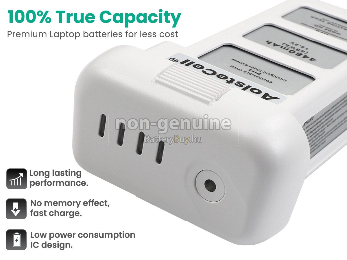 DJI PHANTOM 3 PRO helyettesítő akkumulátor