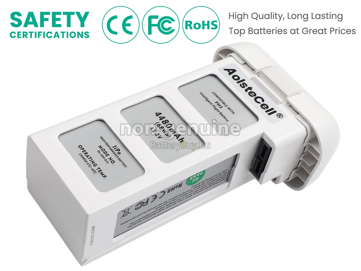 DJI PHANTOM 3 PRO helyettesítő akkumulátor