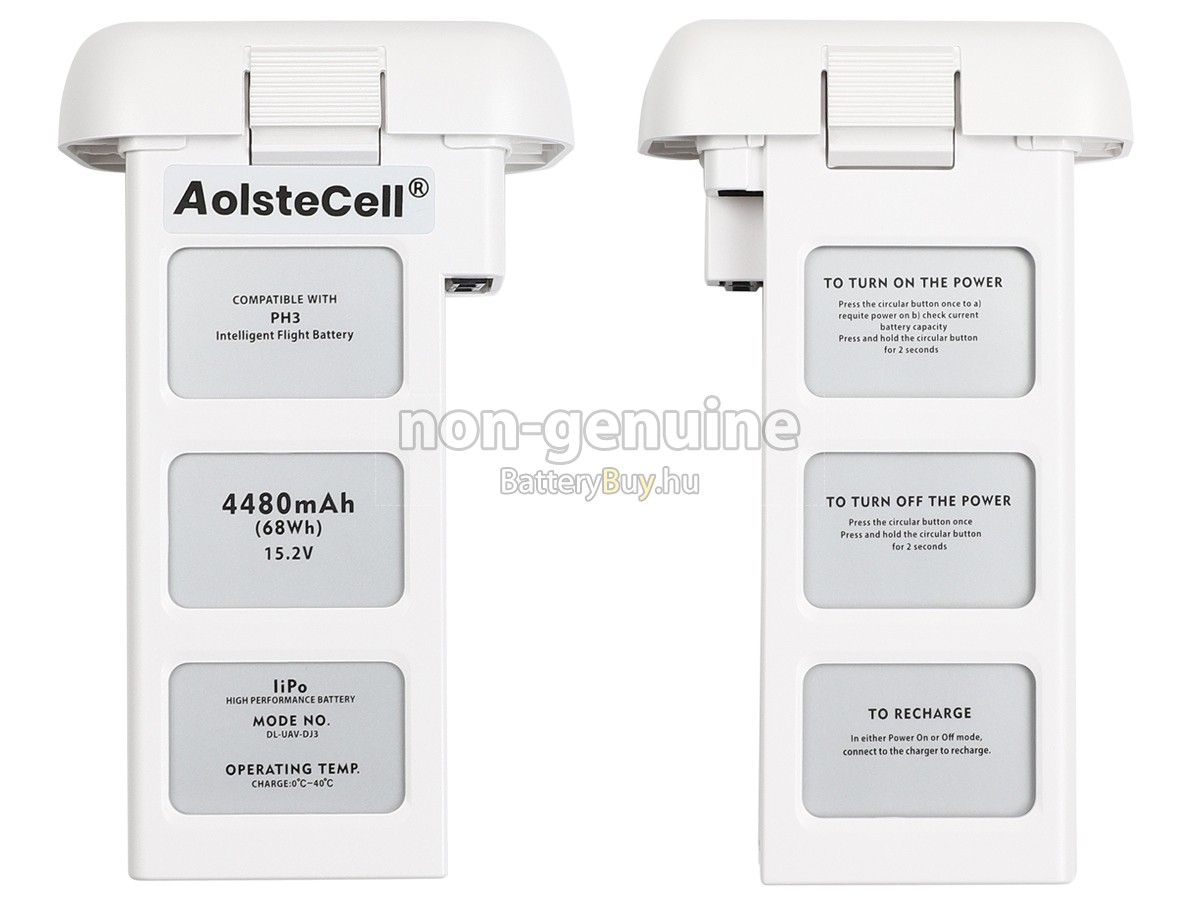 DJI PHANTOM 3 PRO helyettesítő akkumulátor