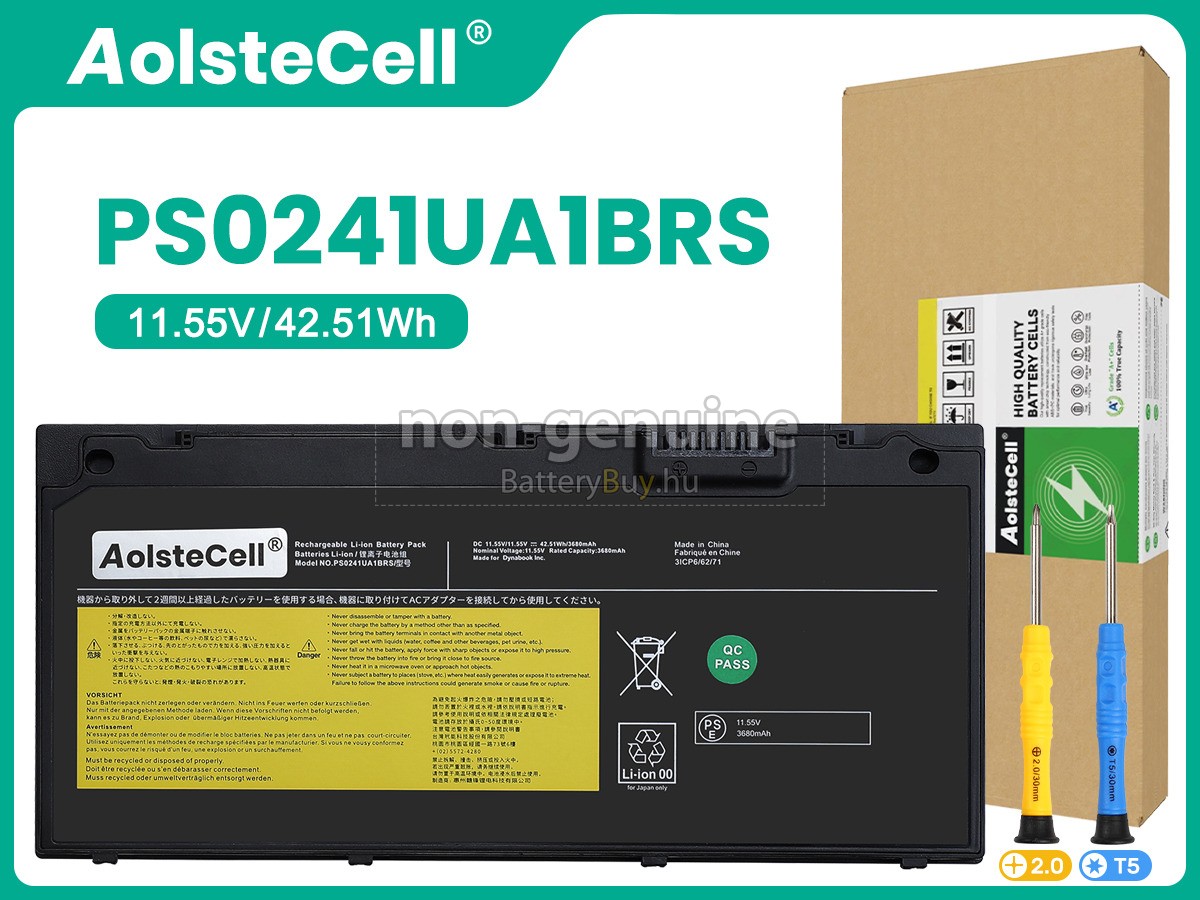 Dynabook T9 helyettesítő akkumulátor