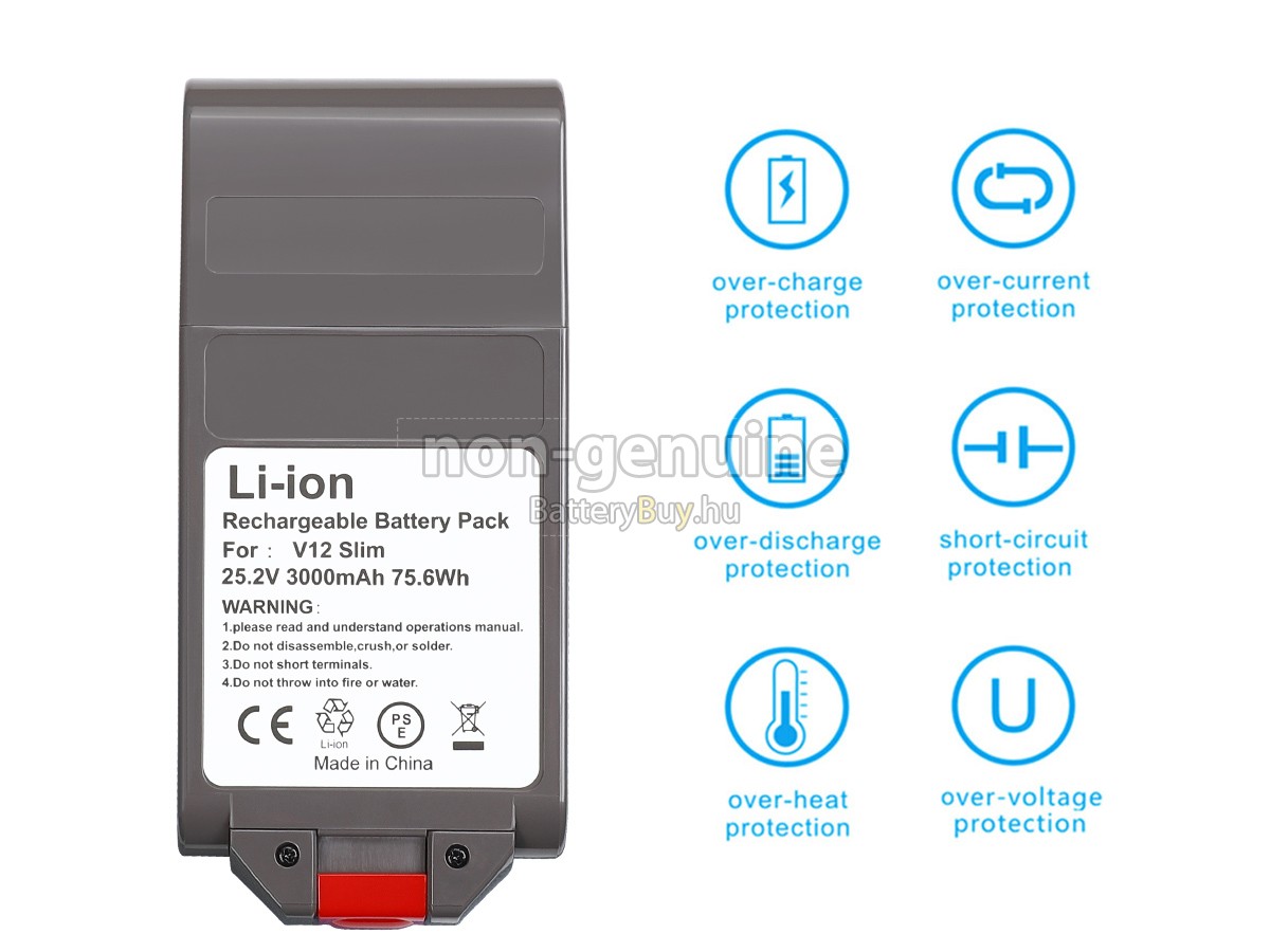 Dyson SV35 helyettesítő akkumulátor