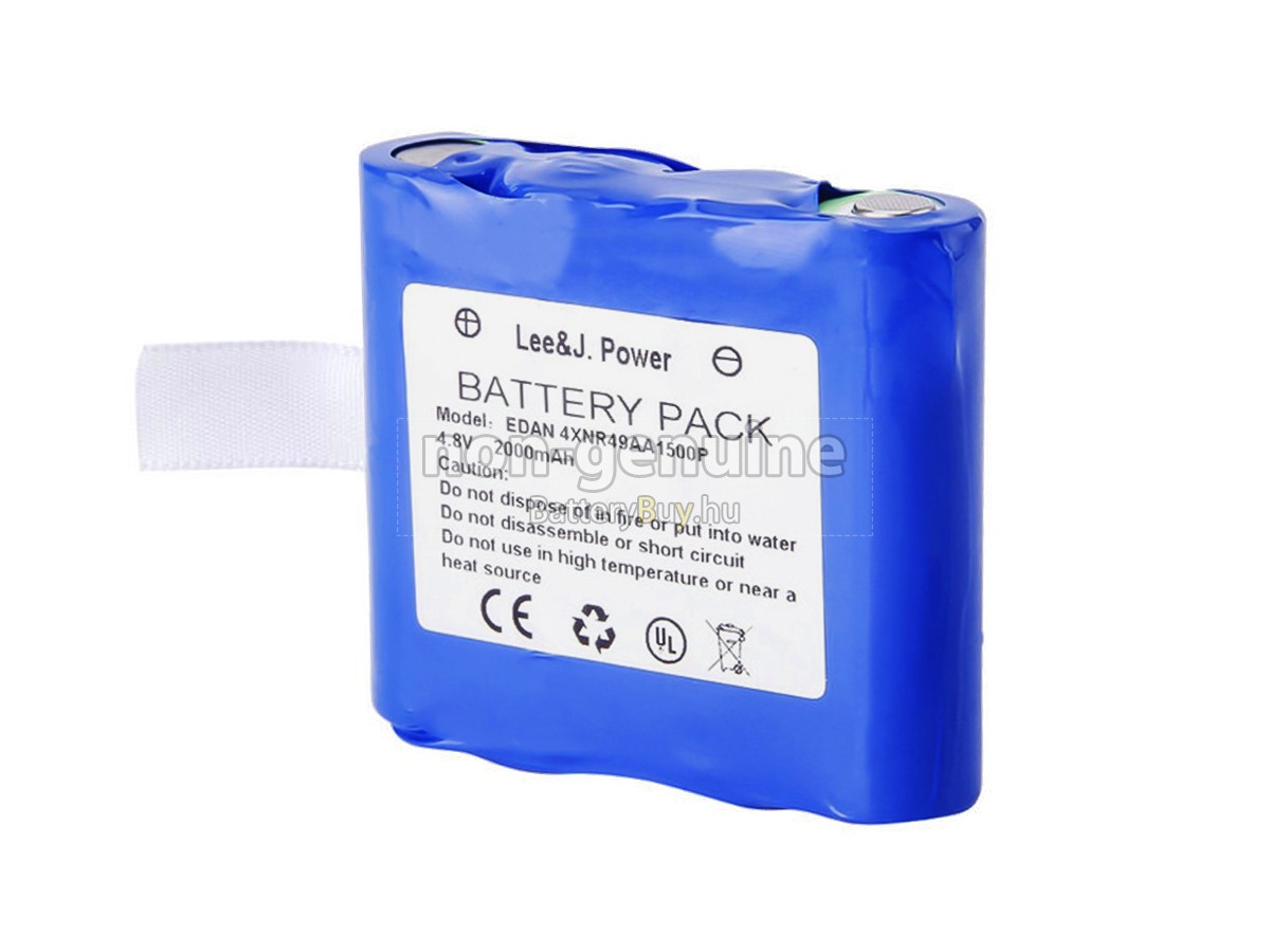 EDAN H100B helyettesítő akkumulátor