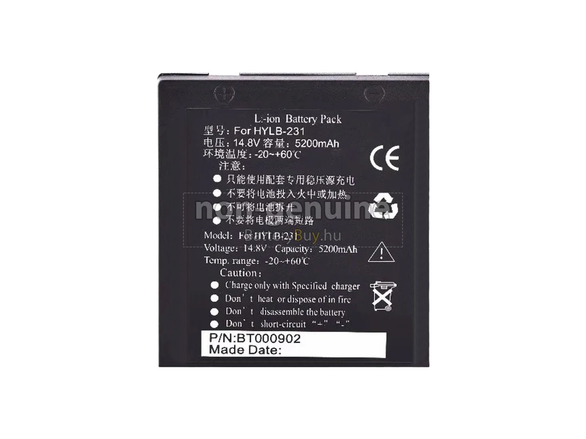 EDAN HYLB-231 helyettesítő akkumulátor