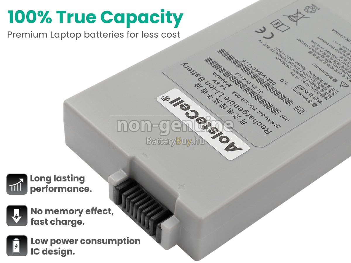EDAN SE-18 helyettesítő akkumulátor