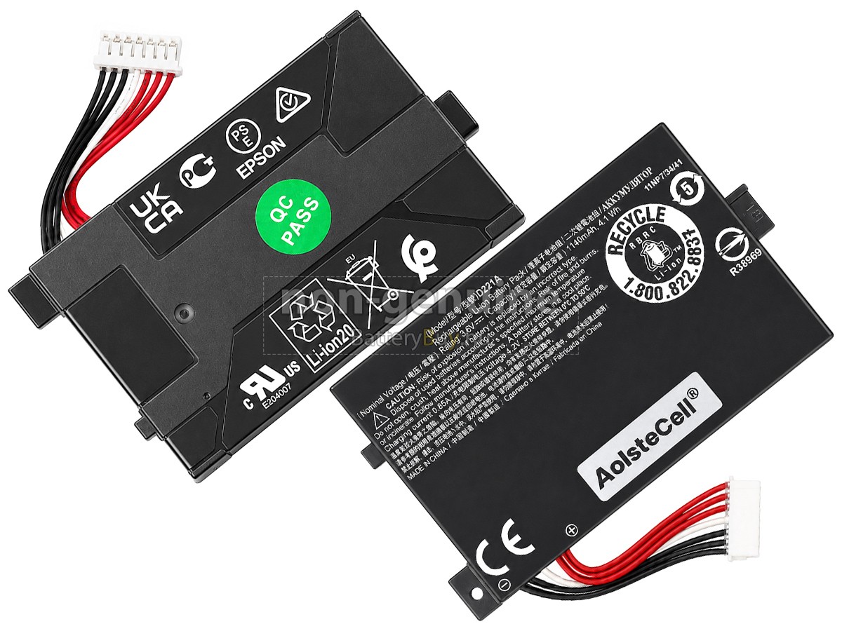 EPSON WORKFORCE ES-60W helyettesítő akkumulátor