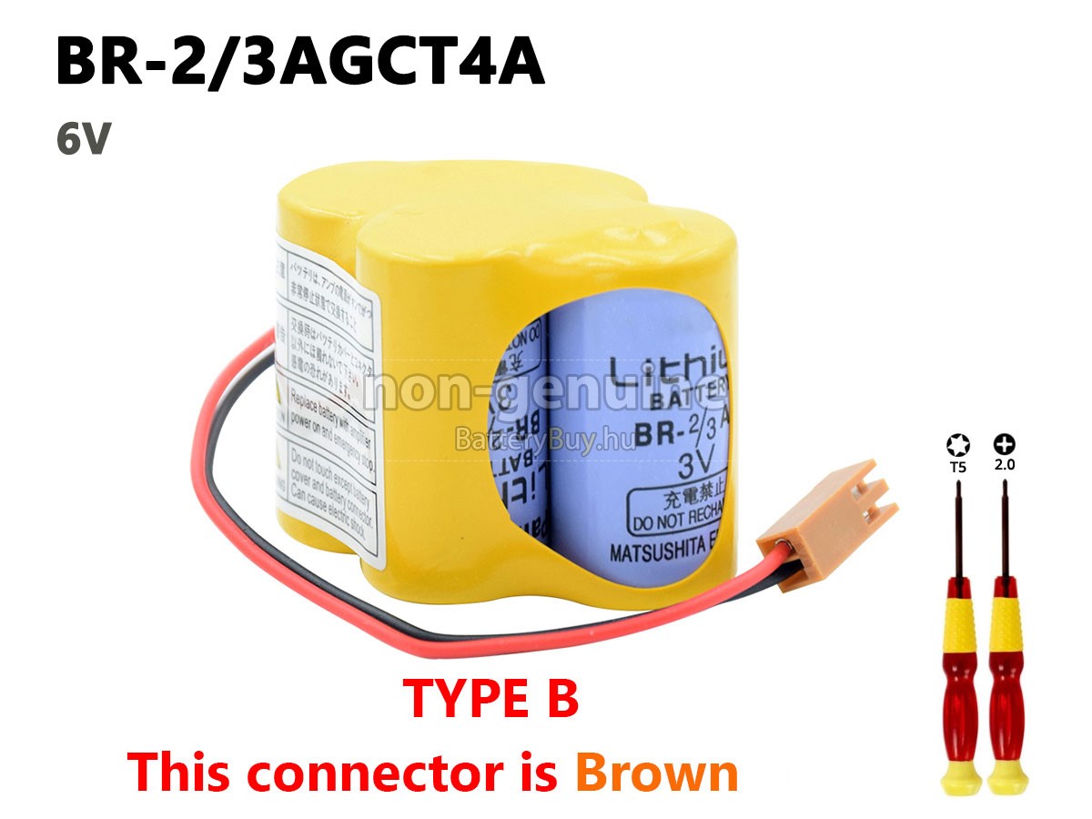 Fanuc BR-23AGCT4A helyettesítő akkumulátor