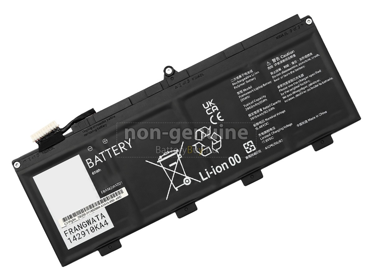 Framework LAPTOP 13 helyettesítő akkumulátor
