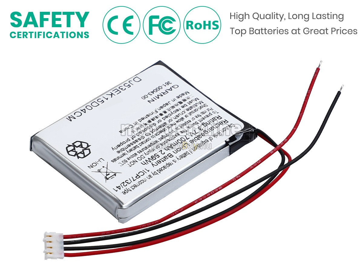 Garmin EDGE 520 PLUS helyettesítő akkumulátor