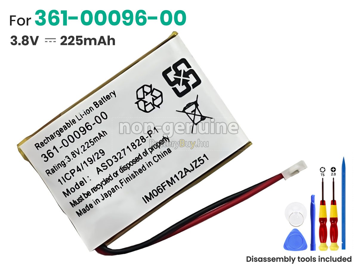 Garmin ASDB371828-P1 helyettesítő akkumulátor